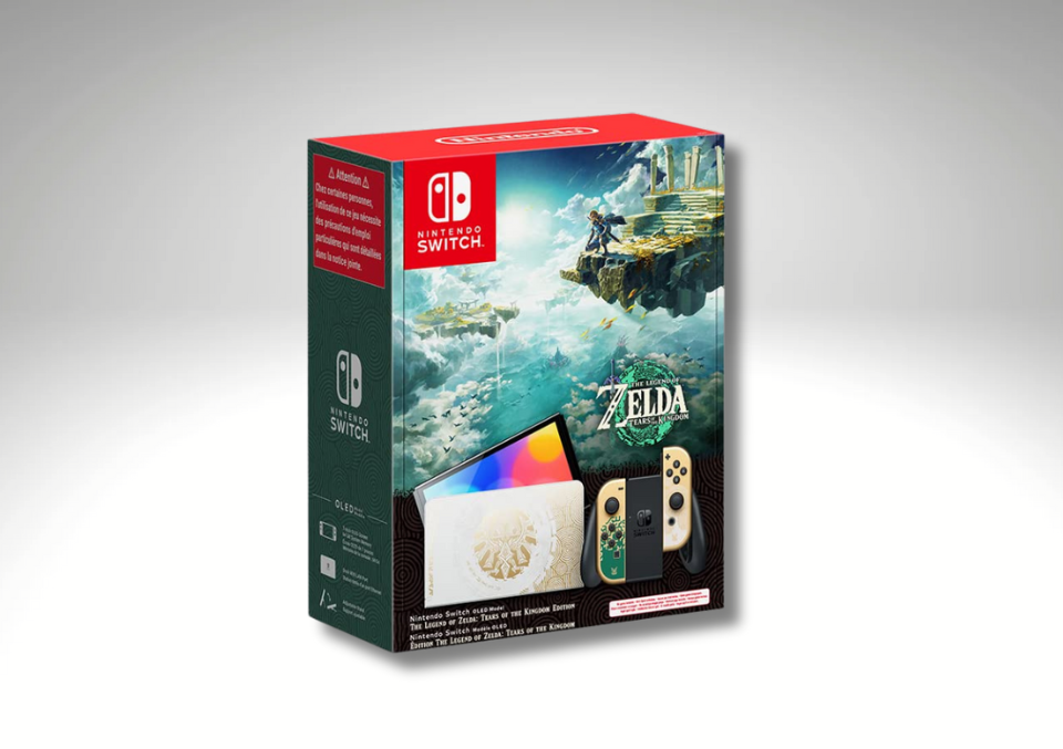 NINTENDO SWITCH OLED ZELDA EDITION