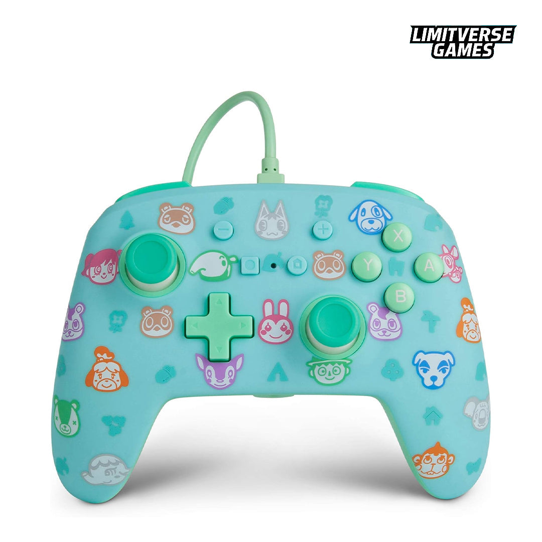 PowerA Enhanced Nintendo Switch Wired Controller Animal Crossing