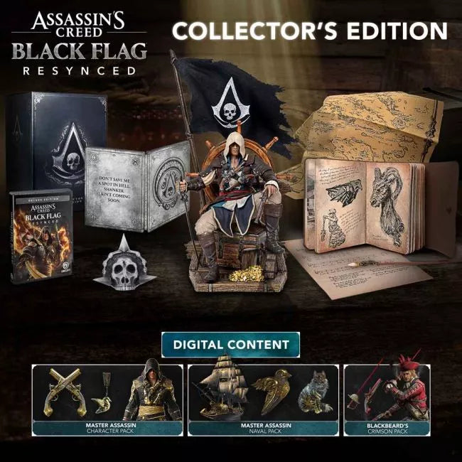 Assassin's Creed Black Flag Resynced Collector's Edition - PS5 (RiftX Exclusive)