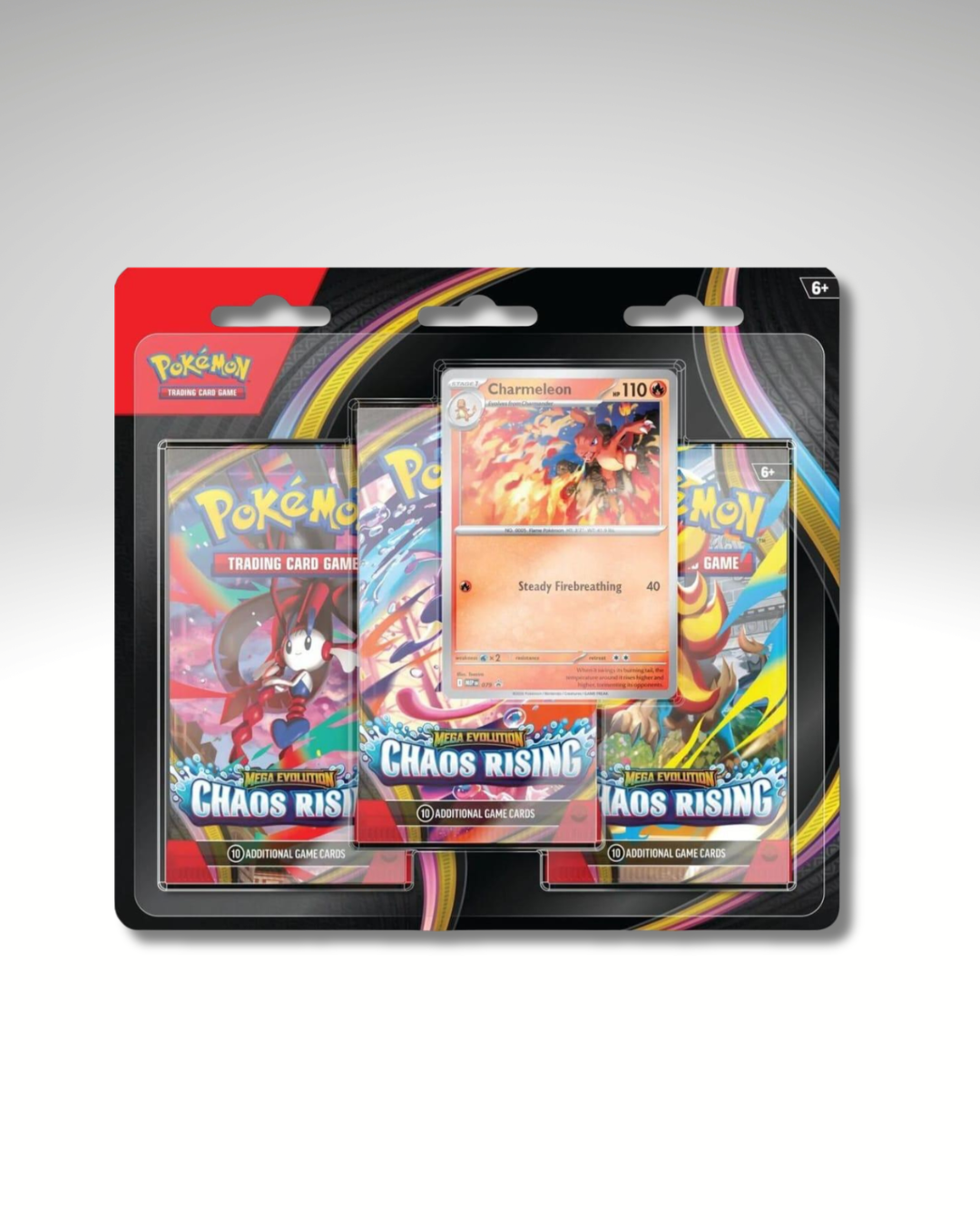 POKEMON MEGA EVOLUTION CHAOS RISING BLISTER PACK