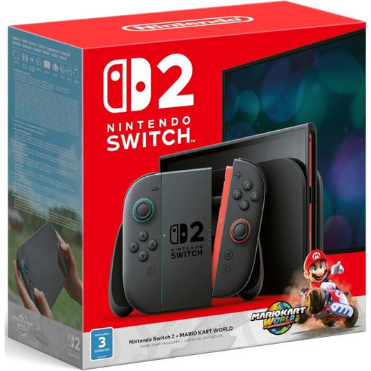 Nintendo Switch 2 Console with Mario Kart World Game Cartridge [UAE Version]