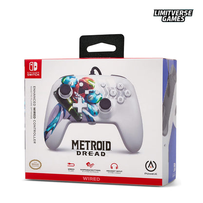 PowerA Enhanced Nintendo Switch Wired Controller Metroid Dread