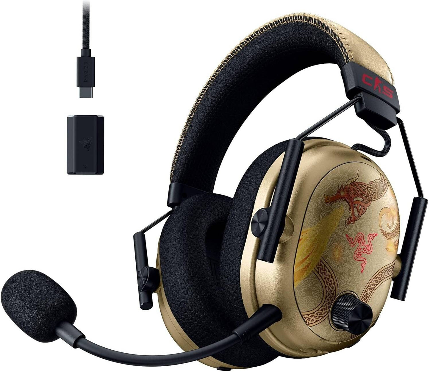 RAZER BLACKSHARK V3 PRO W/S HEADSET (RZ04-50400800) Counter-Strike 2 Edition
