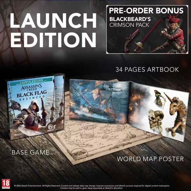 Assassin's Creed Black Flag Resynced with Steel Book (RiftX Exclusive)