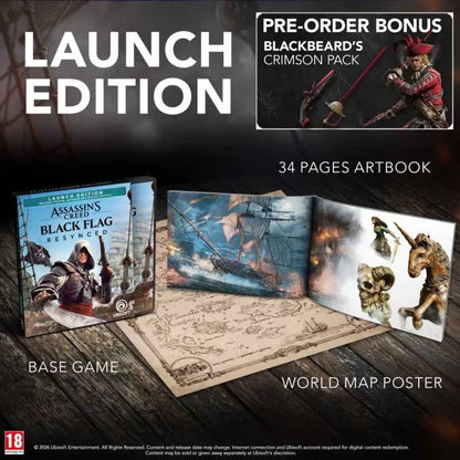 Assassin's Creed Black Flag Resynced with Steel Book (RiftX Exclusive)