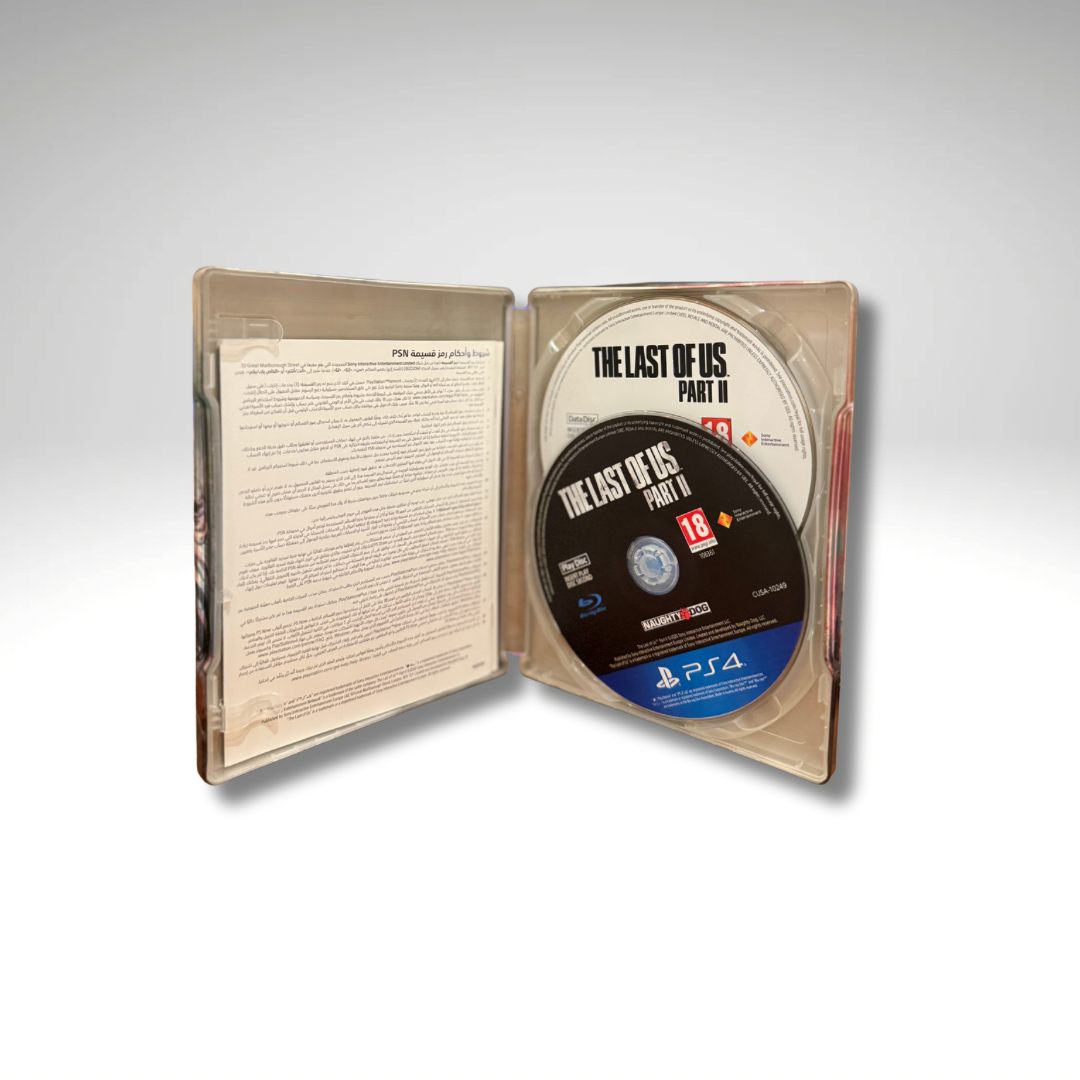 THE LAST OF US PART 2 STEEL BOOK PS4