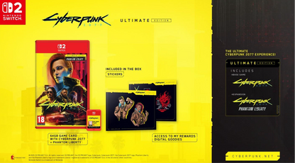 CYBER PUNK 2077 ULTIMATE EDITION NINTENDO SWITCH 2