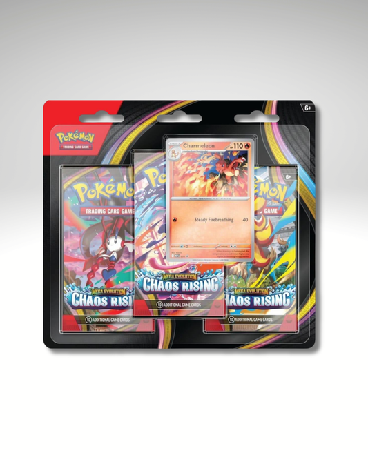 POKEMON MEGA EVOLUTION CHAOS RISING BLISTER PACK