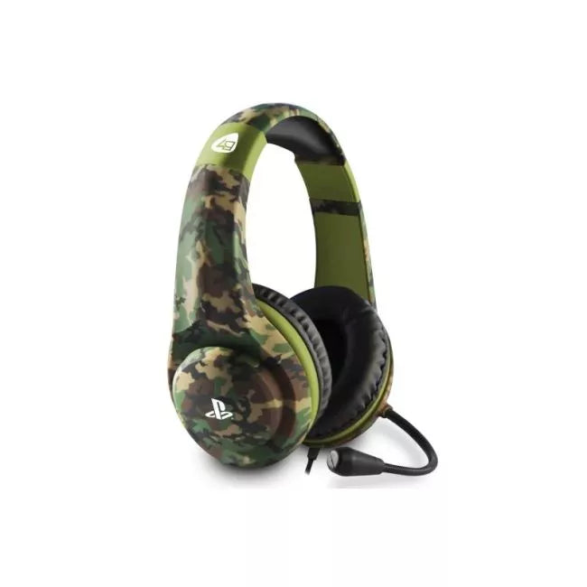 4Gamers PRO4-70CAMO Officially Licensed PS4/PS5 Stereo Gaming Headset – Woodland
