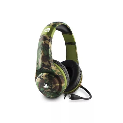 4Gamers PRO4-70CAMO Officially Licensed PS4/PS5 Stereo Gaming Headset – Woodland