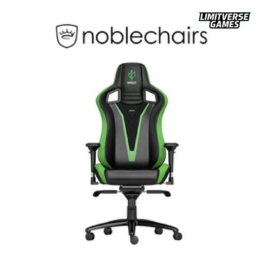 Noblechairs EPIC Gaming Chair - Sprout Edition - Black/Green
