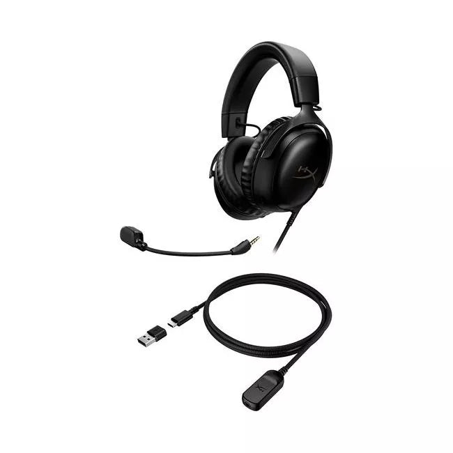 HyperX Cloud III Over-Ear Gaming Headset - Black
